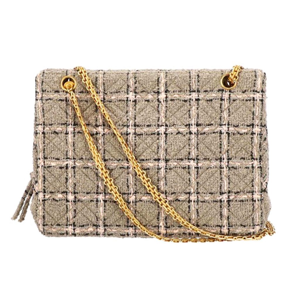 Chanel Tweed Chain Shoulder Bag